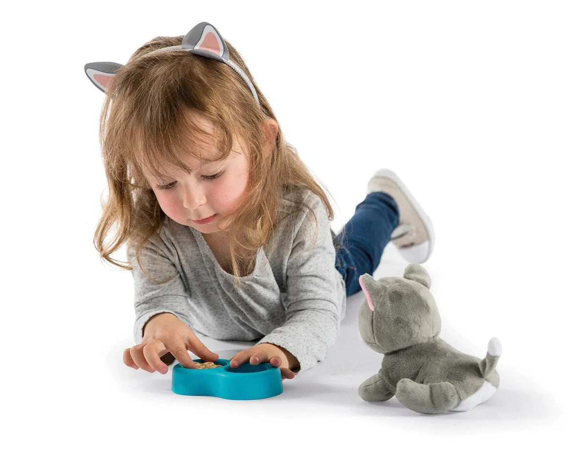 Smoby Aksesuarlı Veteriner Çantası ve Sesli Peluş Kedi 340300 | Toysall