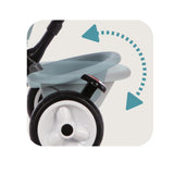 Smoby Baby Driver Comfort 3'ü1 Arada Bisiklet Seti - Mavi 741500