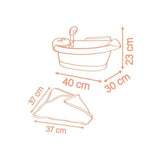 Smoby Baby Nurse Banyo Seti, Su ve Işık Fonksiyonlu 220386