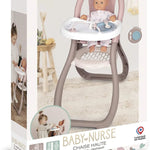 Smoby Baby Nurse Bebek Mama Sandalyesi Leylak-Gri 220370 | Toysall