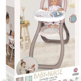 Smoby Baby Nurse Bebek Mama Sandalyesi Leylak-Gri 220370 | Toysall