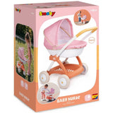 Smoby Baby Nurse Chulli Pop Oyuncak Bebek Arabası Pusetli ve Başlıklı, Pembe 254124