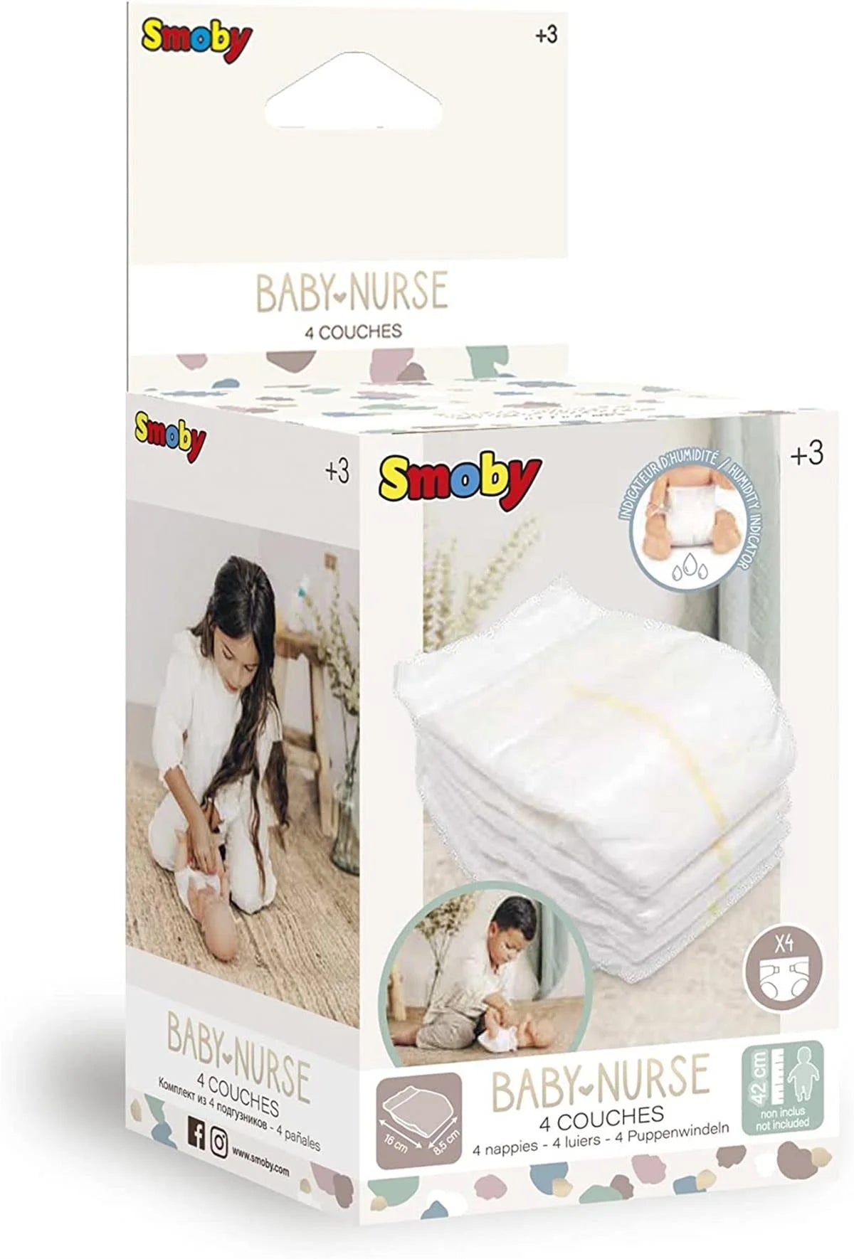 Smoby Baby Nurse Oyuncak Bebek Bezi 220365 | Toysall