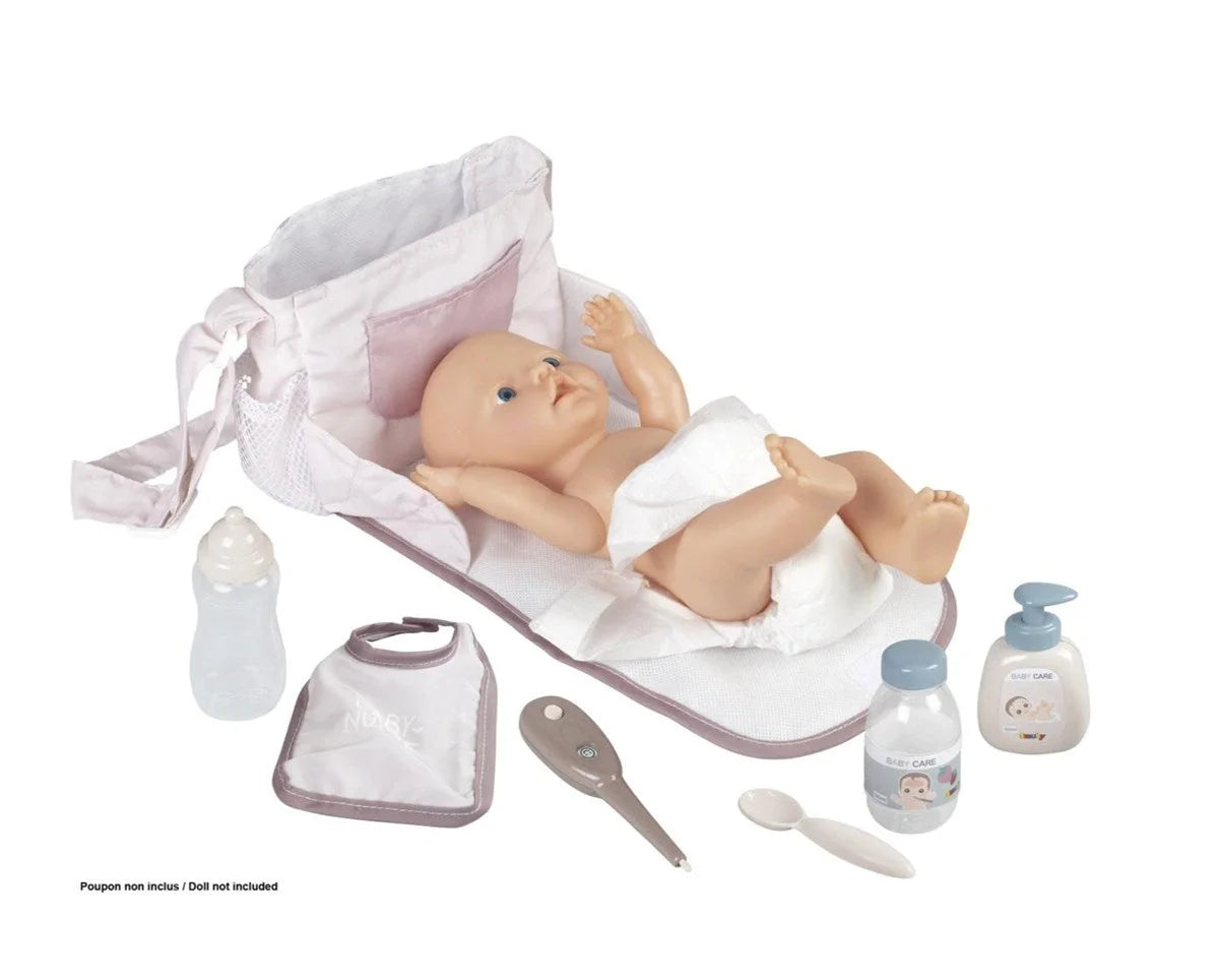 Smoby Baby Nurse Oyuncak Bebek Bezi Değiştirme Çantası 220369 | Toysall