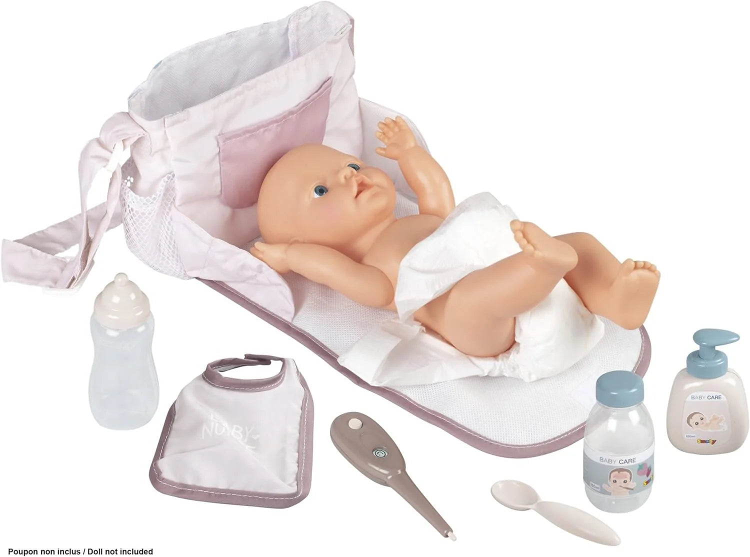 Smoby Baby Nurse Oyuncak Bebek Bezi Değiştirme Çantası 220369 | Toysall