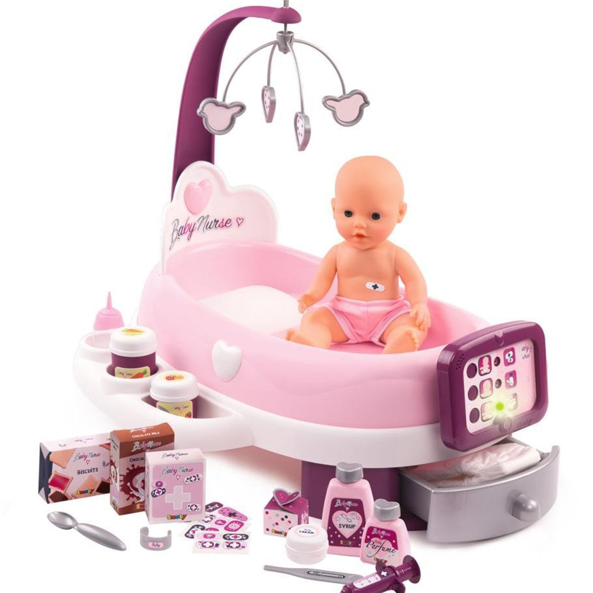 Smoby Baby Nurse Oyuncak Bebek Elektronik Bakım Merkezi 220347 | Toysall