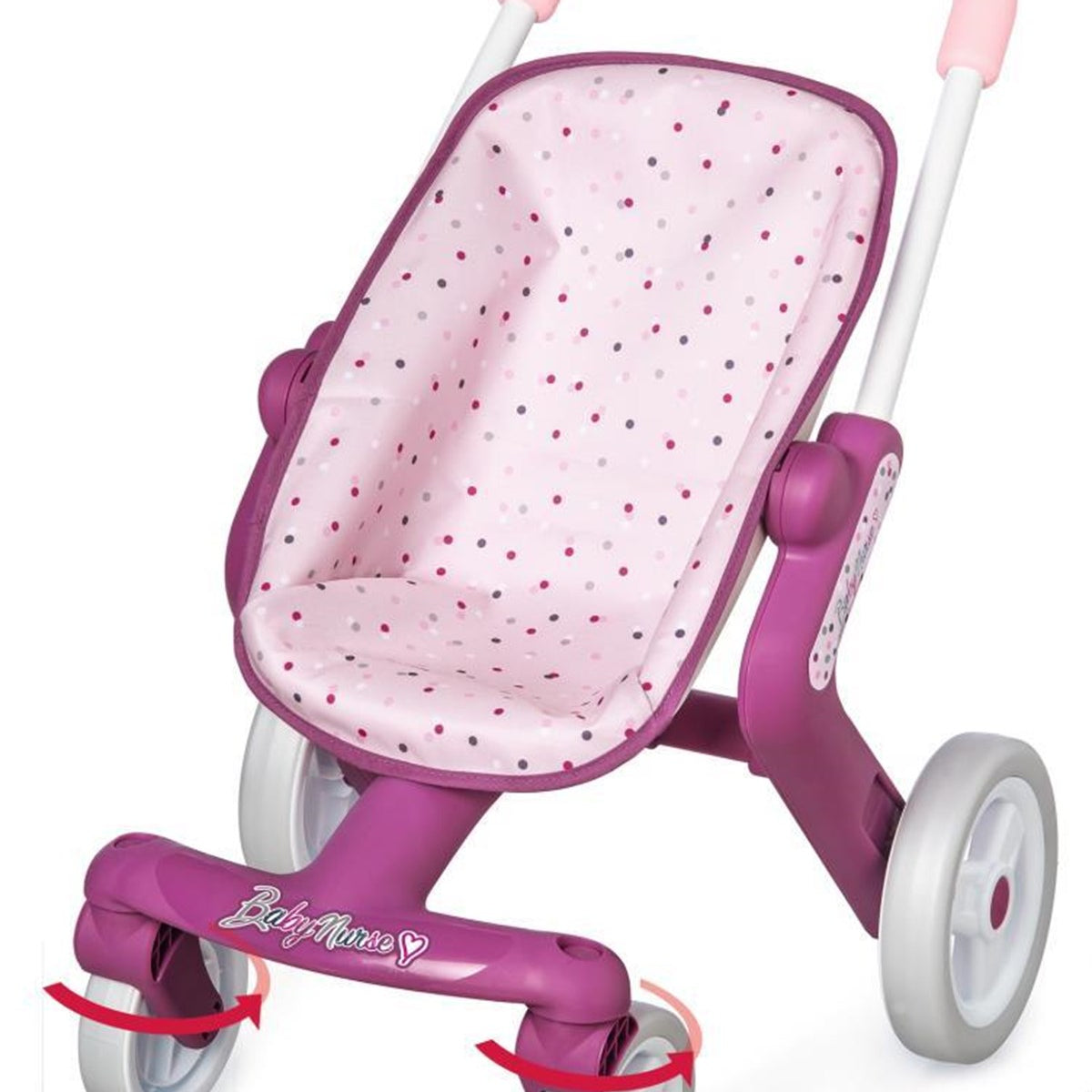 Smoby Baby Nurse Pop Bebek Arabası Oyuncağı 251203 | Toysall