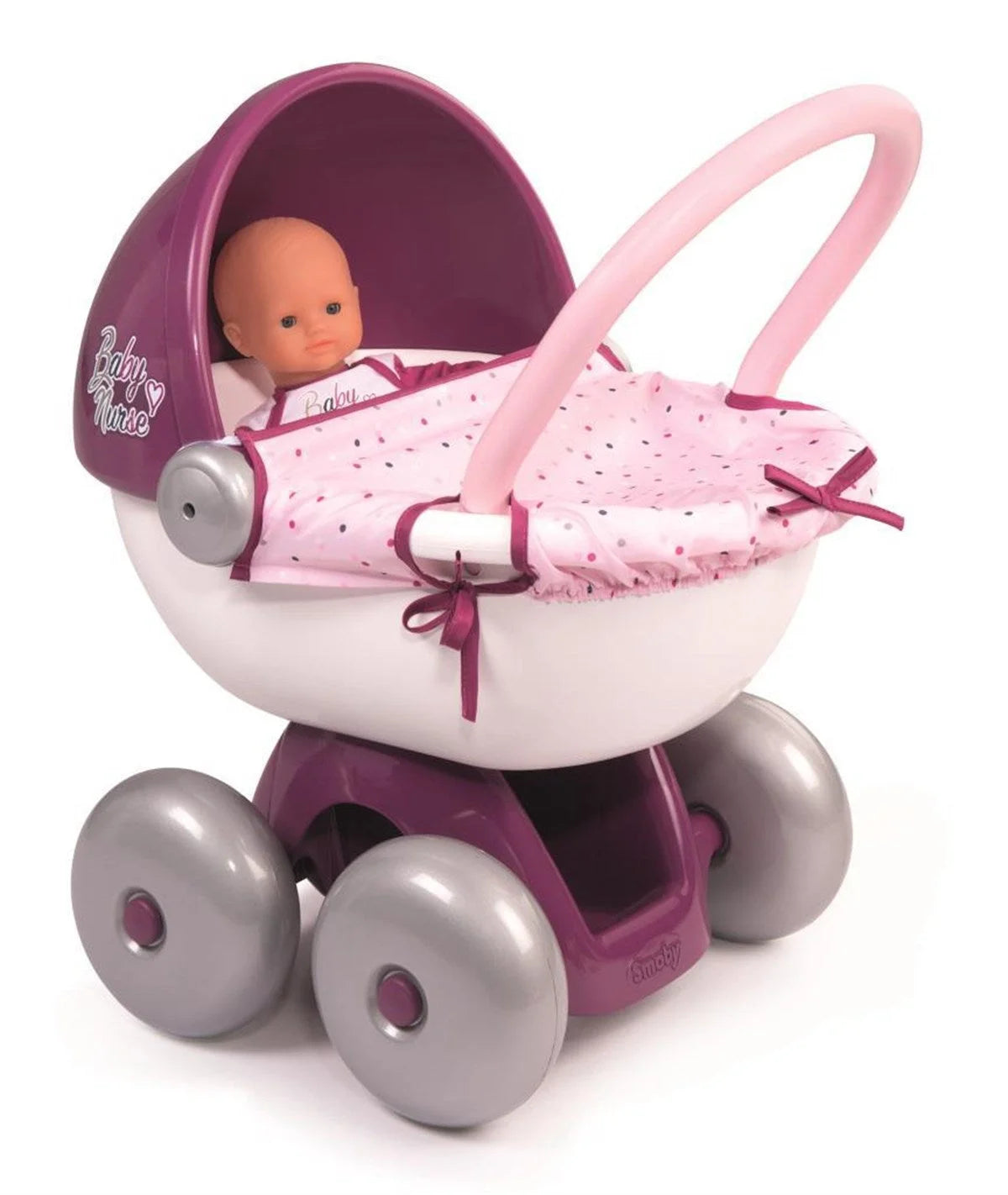 Smoby Baby Nurse Pram Bebek Arabası 220348 | Toysall