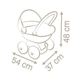 Smoby Baby Nurse Pram Bebek Arabası 220377