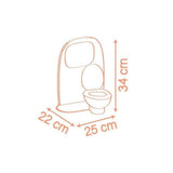 Smoby Baby Nurse Tuvalet ve Lavabo Seti 220500