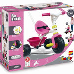 Smoby Be Fun Üç Tekerlekli Bisiklet Seti - Pembe  740322 | Toysall