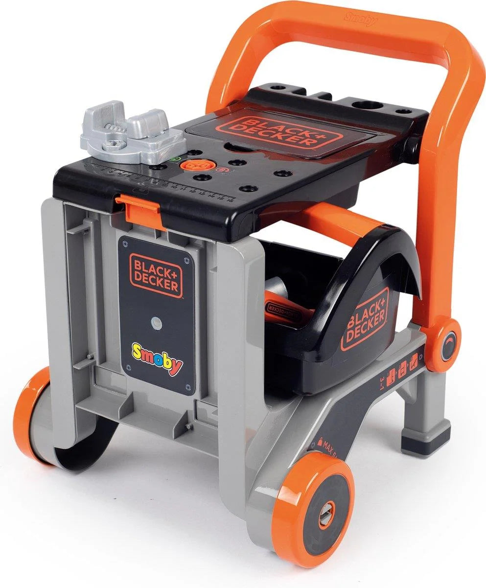 Smoby Black & Decker 3'ü 1 arada Devil Workmate Çalışma Tezgahı 360219 | Toysall