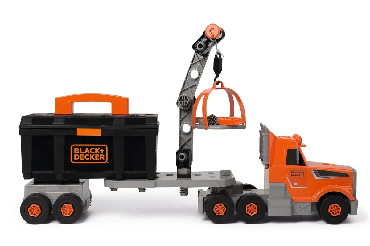 Smoby Black & Decker Alet Çantalı Vinçli Kamyon 360175 | Toysall