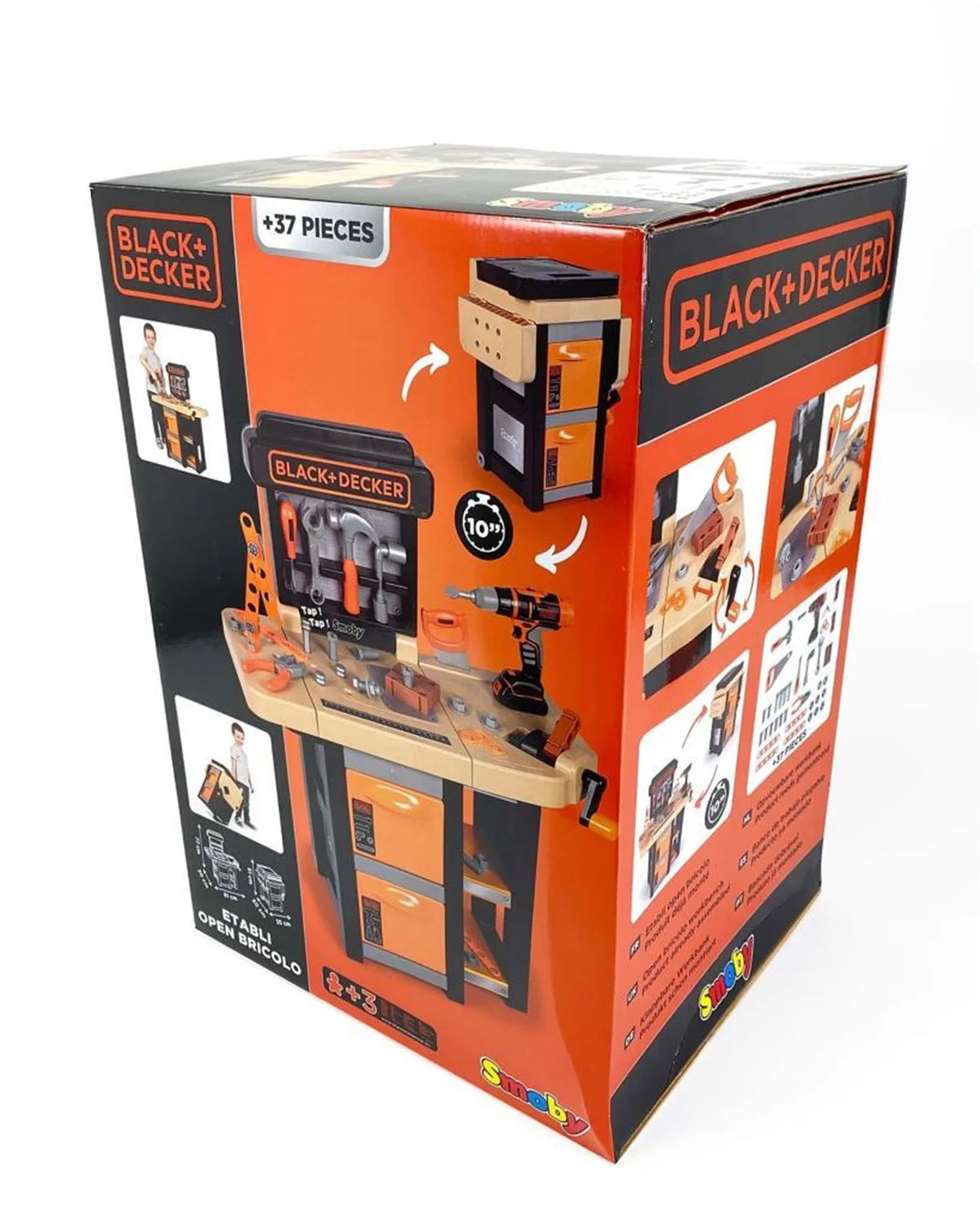 Smoby Black &  Decker Bricolo Tamir Tezgahı Oyun Seti 360315 | Toysall