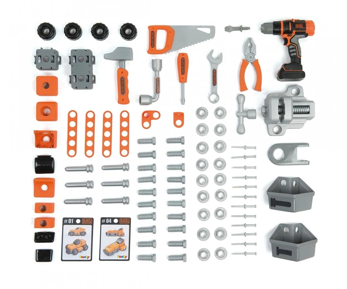 Smoby Black & Decker Bricolo Tamir Tezgahı 360727 | Toysall