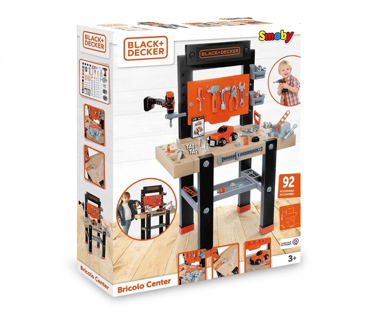 Smoby Black & Decker Bricolo Tamir Tezgahı 360727 | Toysall