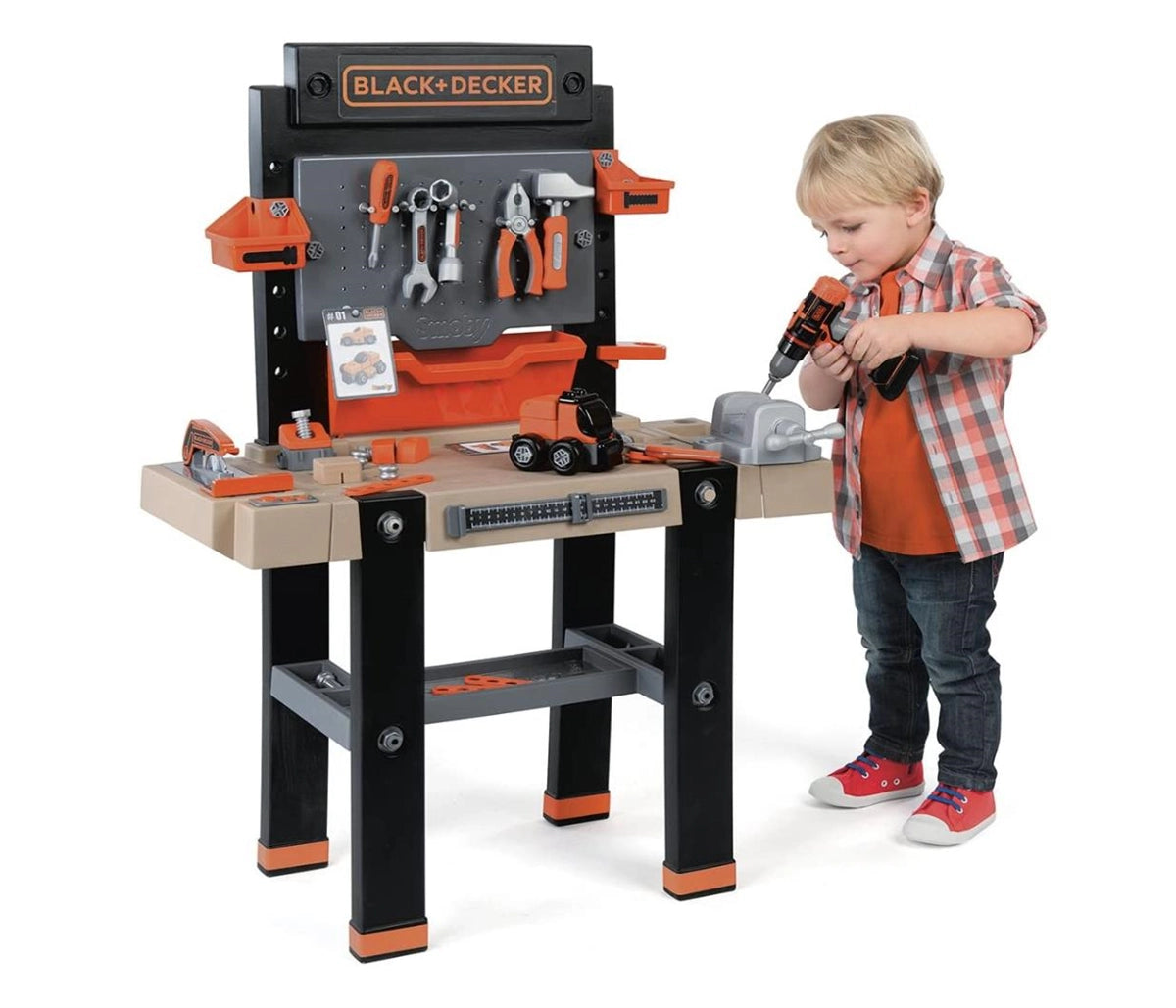 Smoby Black & Decker Büyük Çalışma Tezgahı 360702 | Toysall