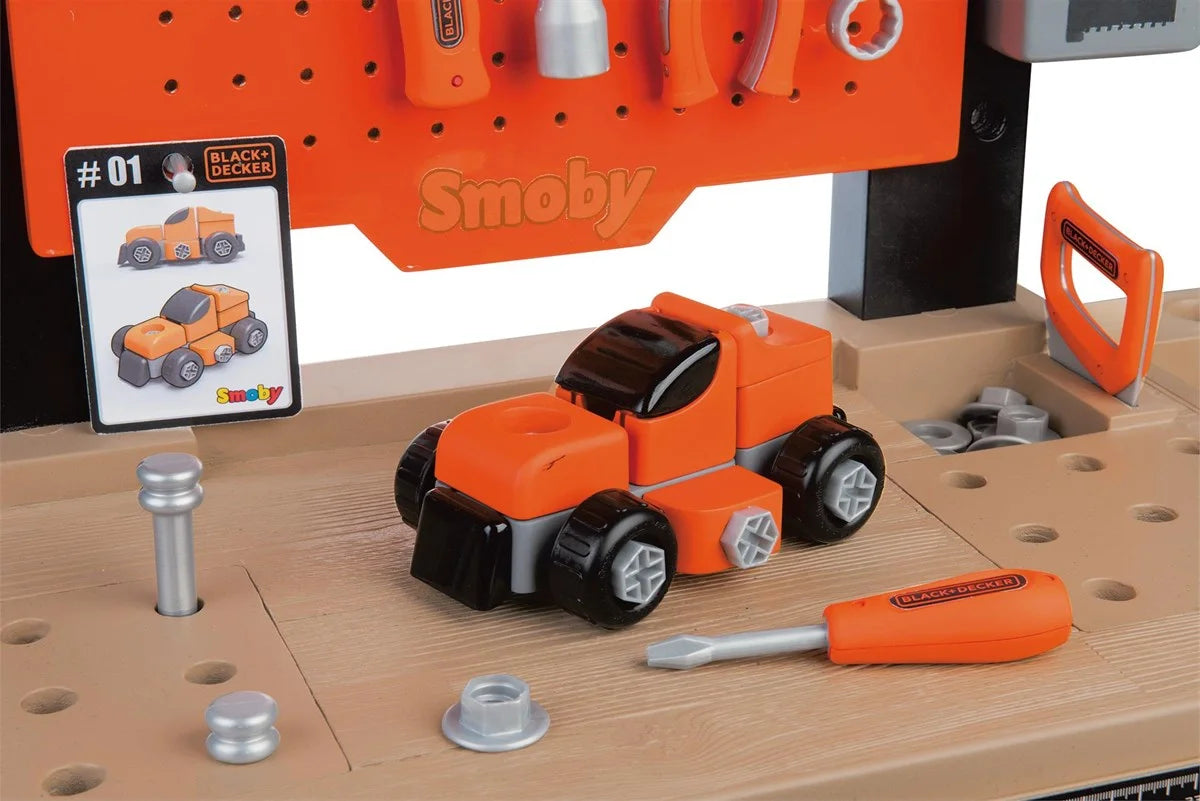 Smoby Black & Decker Büyük Tamir Tezgahı Oyun Seti 360701 | Toysall