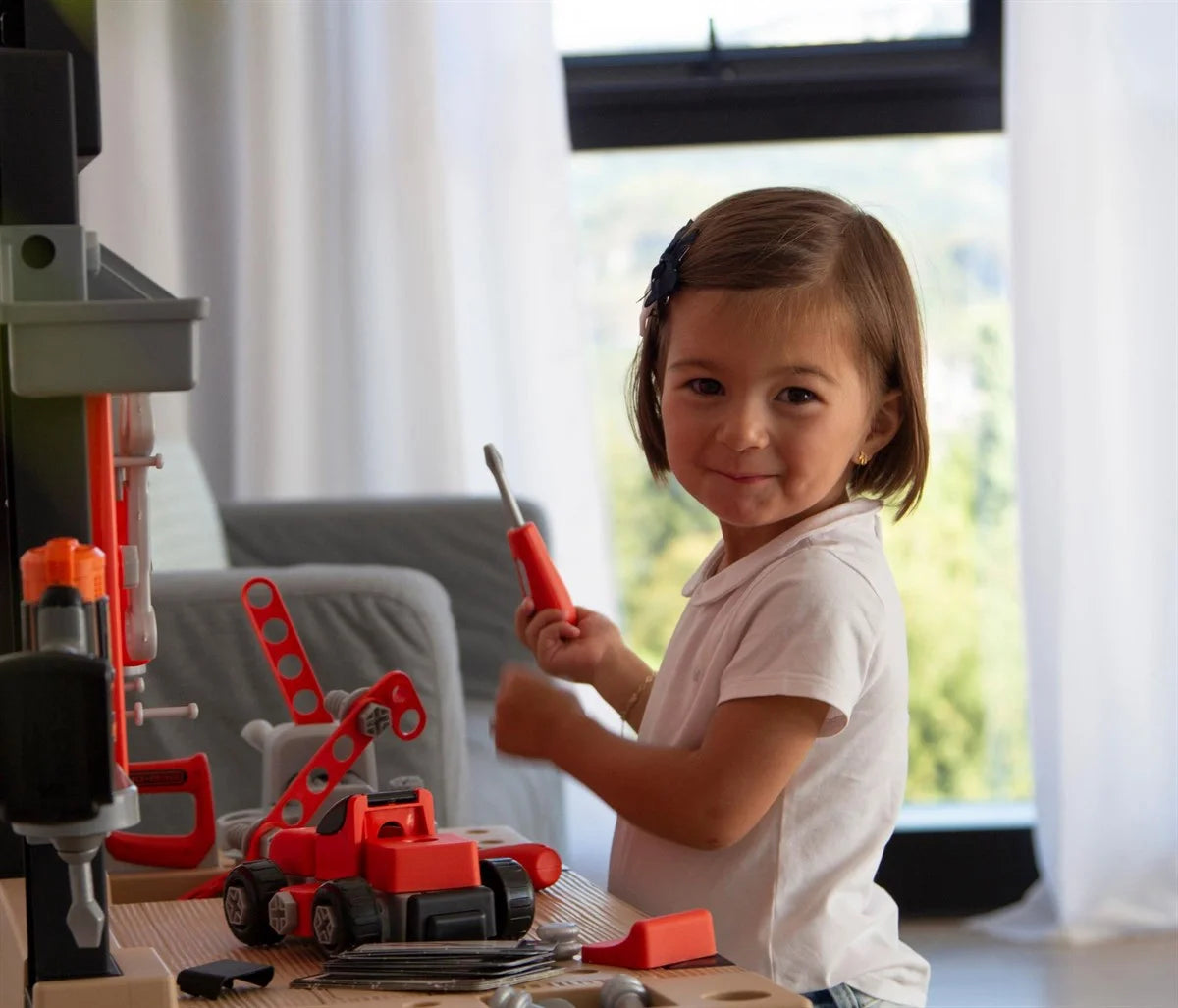 Smoby Black & Decker Büyük Tamir Tezgahı Oyun Seti 360701 | Toysall