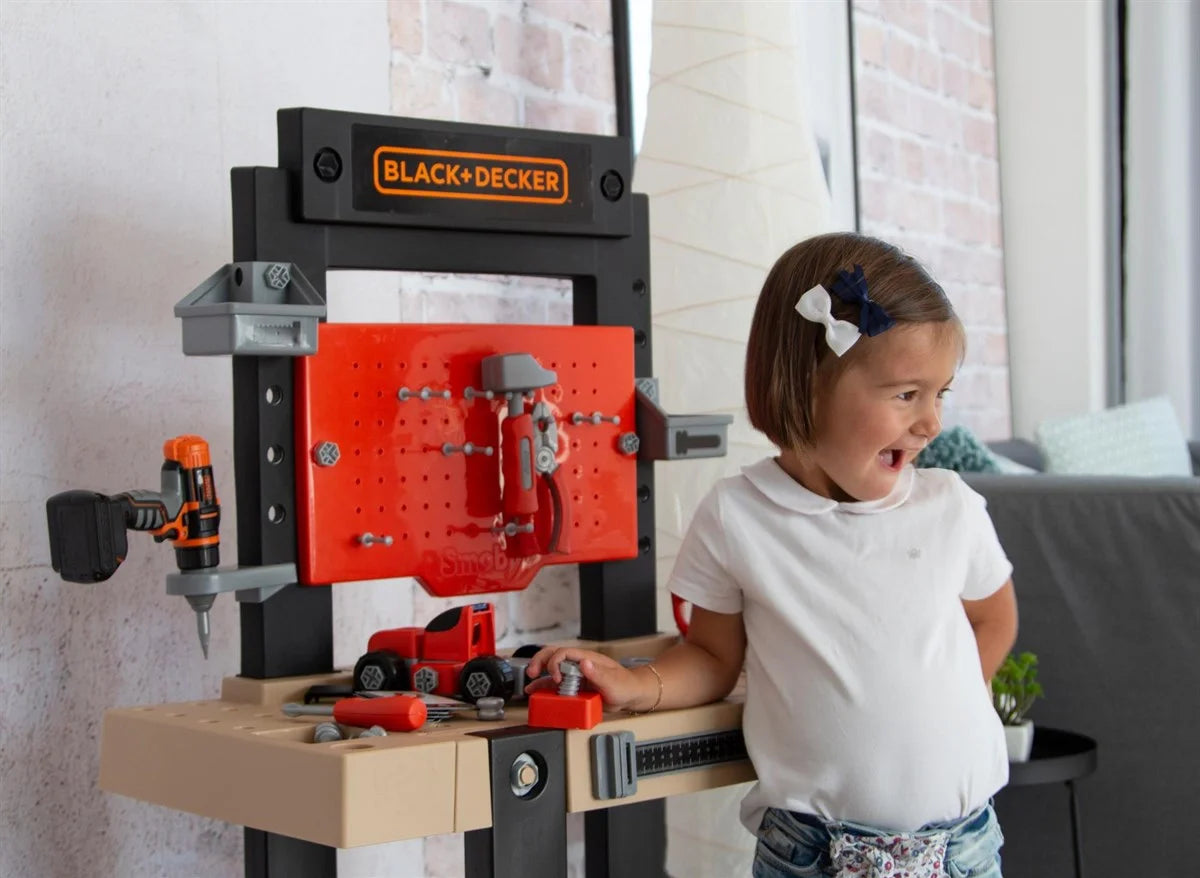 Smoby Black & Decker Büyük Tamir Tezgahı Oyun Seti 360701 | Toysall