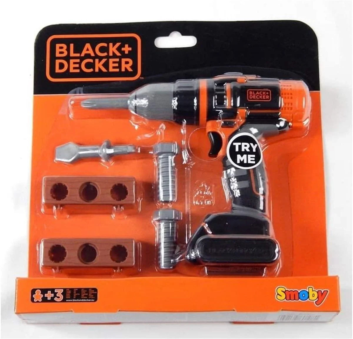 Smoby Black & Decker Mekanik Matkap 360108 | Toysall