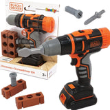 Smoby Black & Decker Mekanik Matkap ve Aksesuarlar 360918 | Toysall