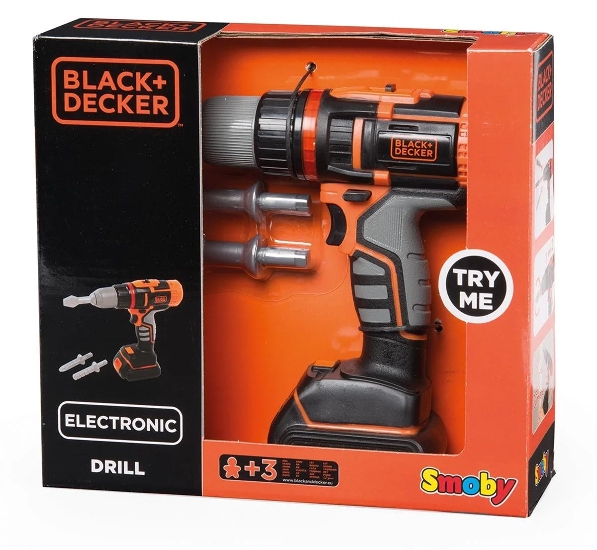 Smoby Black & Decker Pilli Matkap 360106 | Toysall