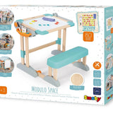 Smoby Çocuk Çalışma Masası - Katlanabilir, Oturaklı ve Çift Taraflı 420301 | Toysall