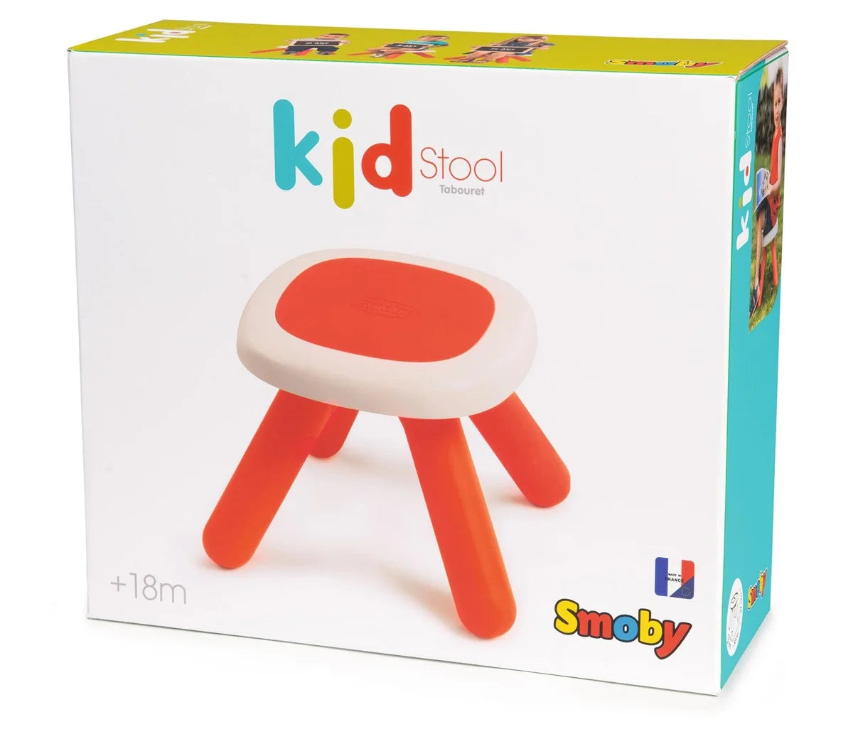 Smoby Çocuk Taburesi - Kırmızı 880203 | Toysall