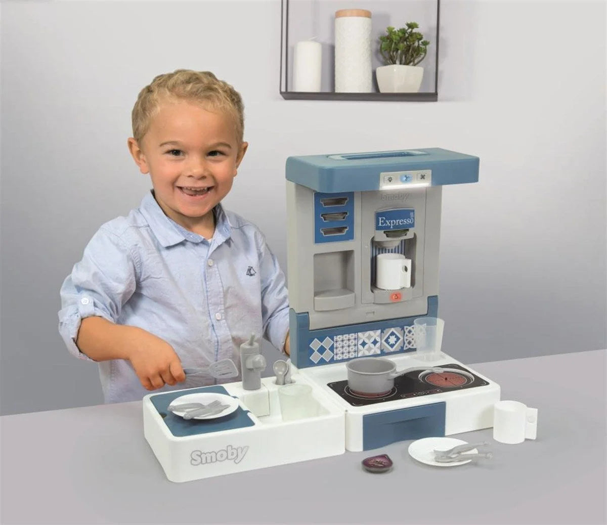 Smoby Cook & Go Sesli Işıklı Mutfak Seti 312402 | Toysall