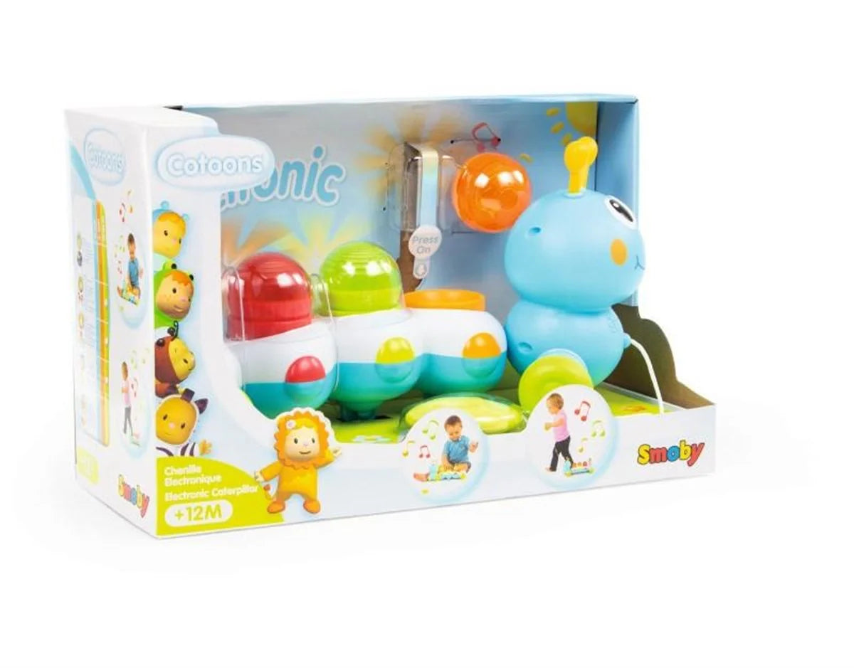 Smoby Cotoons Elektronik Oyuncak Tırtıl 110422 | Toysall