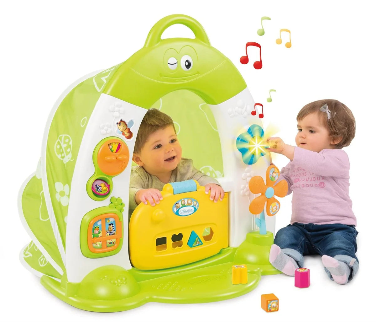 Smoby Cotoons Işıklı ve Müzikli Bebek Keşif Oyun Evi 110400 | Toysall