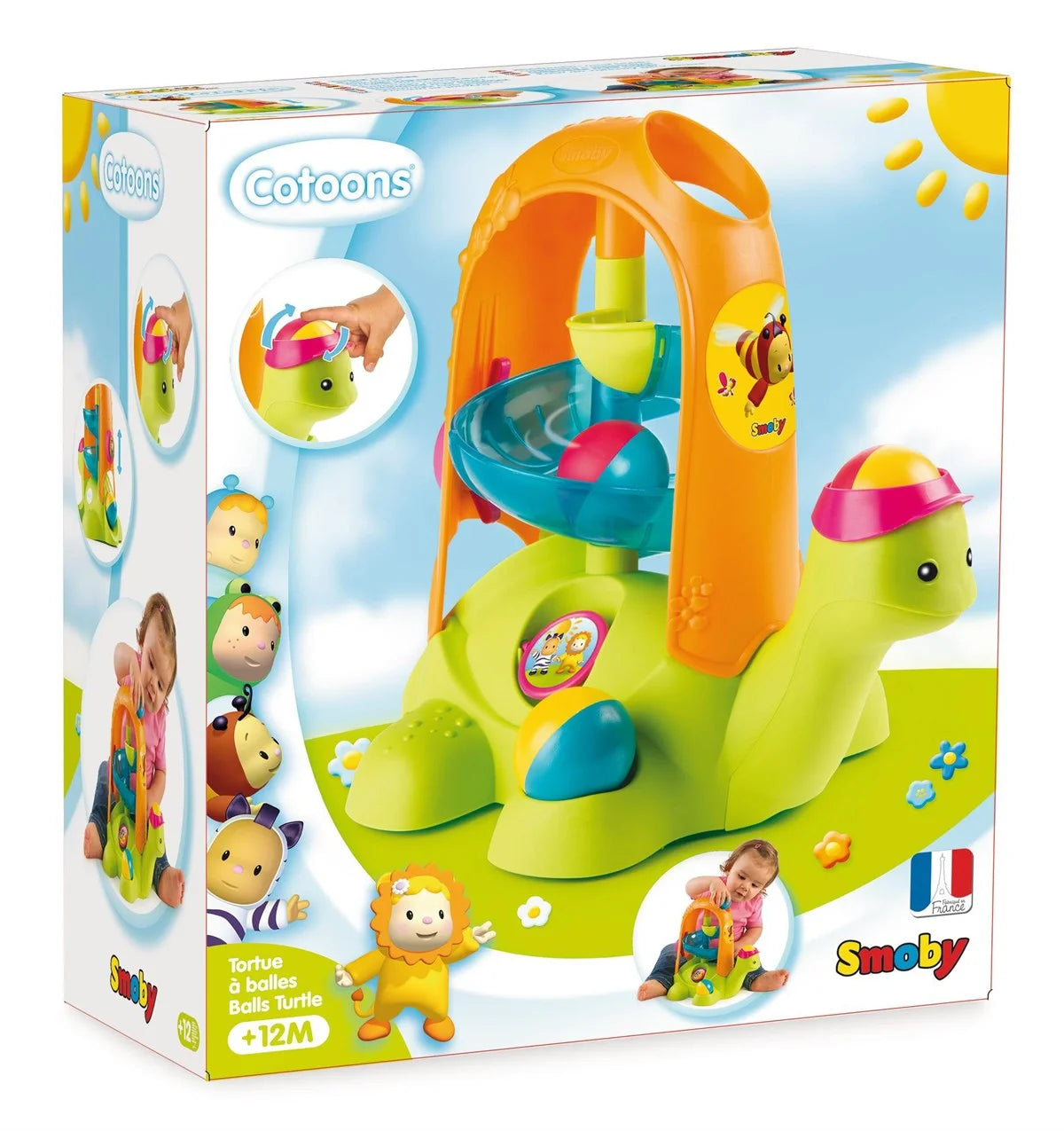 Smoby Cotoons Top Oyunlu Kaplumbağa 110414 | Toysall