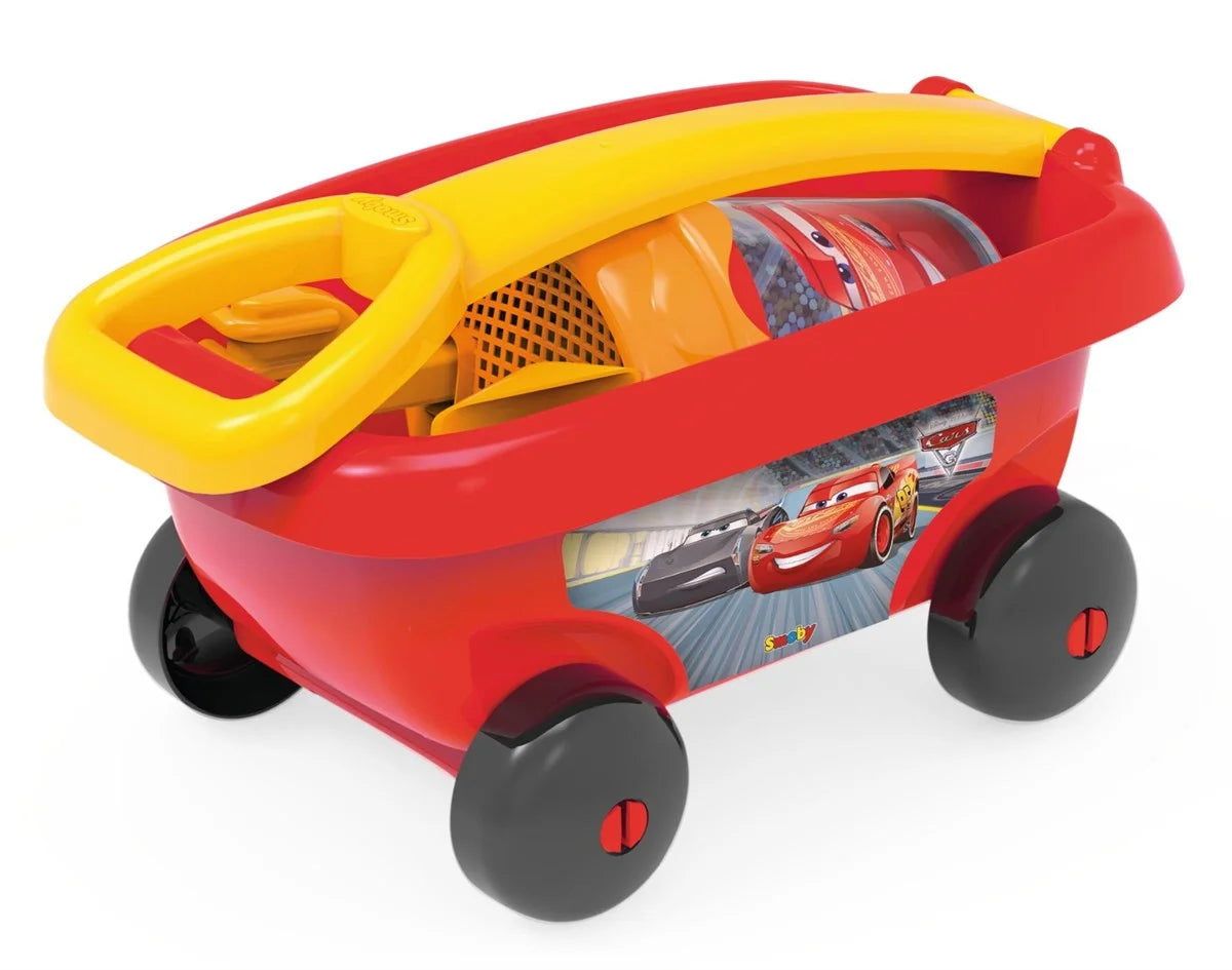 Smoby Disney Cars 3 Plaj Kovası Seti ve Çek Çek  Araba Kum Oyun Seti 867000 | Toysall
