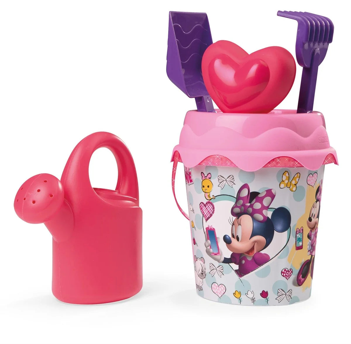 Smoby Disney Minnie Plaj Kovası, Kum Oyun Seti ve Suluk 862073 | Toysall