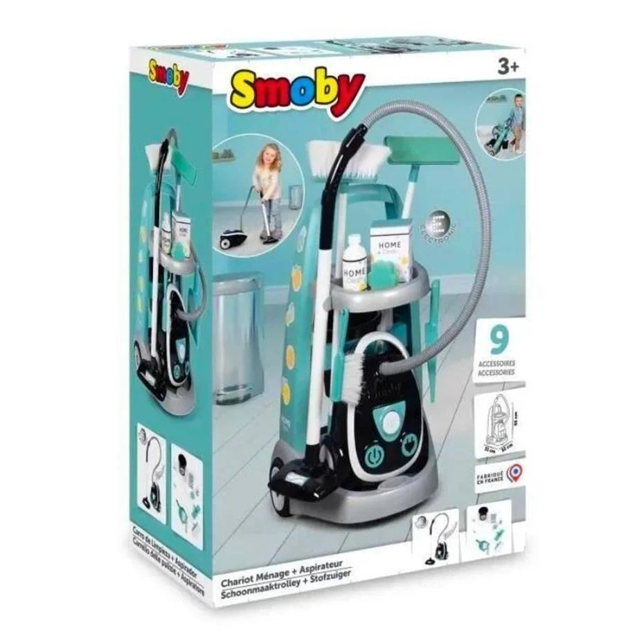 Smoby Elektrik Süpürgeli Temizlik Seti 330316 | Toysall