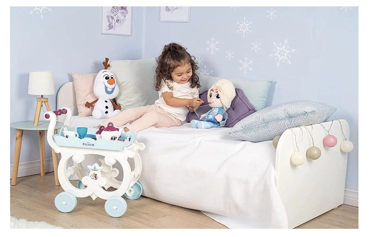 Smoby Frozen Servis Arabası, Çay ve Kahvaltı Oyun  Seti 310517 | Toysall