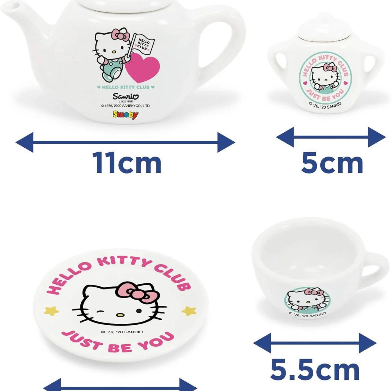 Smoby Hello Kitty Oyuncak Porselen Çay Seti 310596 | Toysall