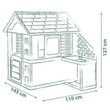 Smoby Life Doğa Oyun Evi ve Mutfağı 810739