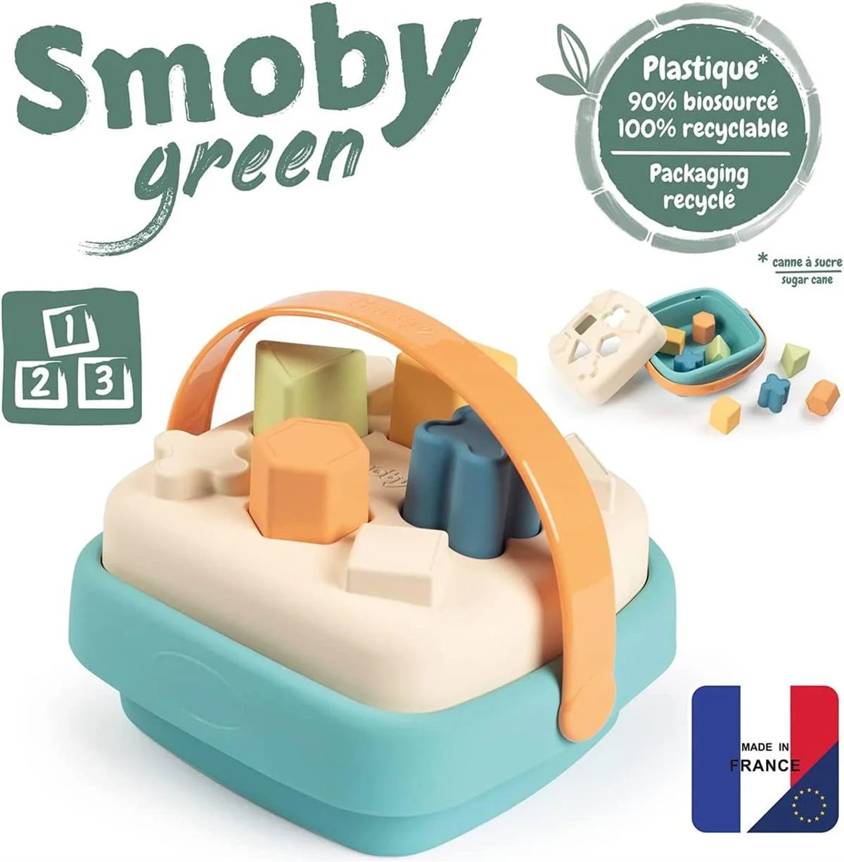 Smoby Little Smoby Çevredostu Bultak Şekil Oyunu 140604 | Toysall