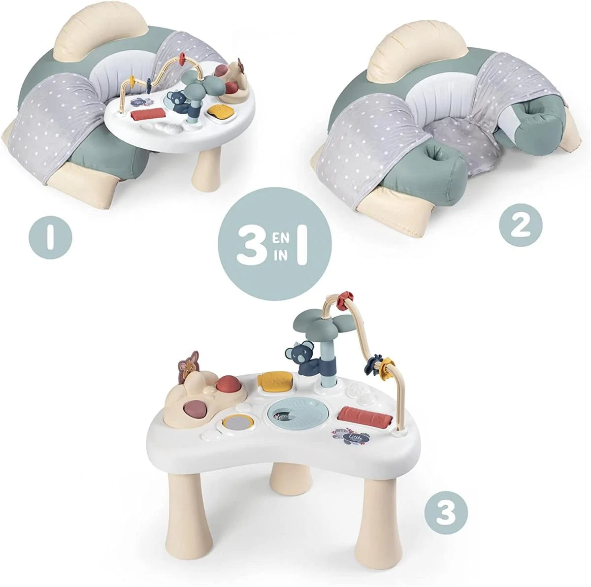 Smoby Little Smoby Cosy Aktivite Masalı Bebek Koltuğu 140103 | Toysall