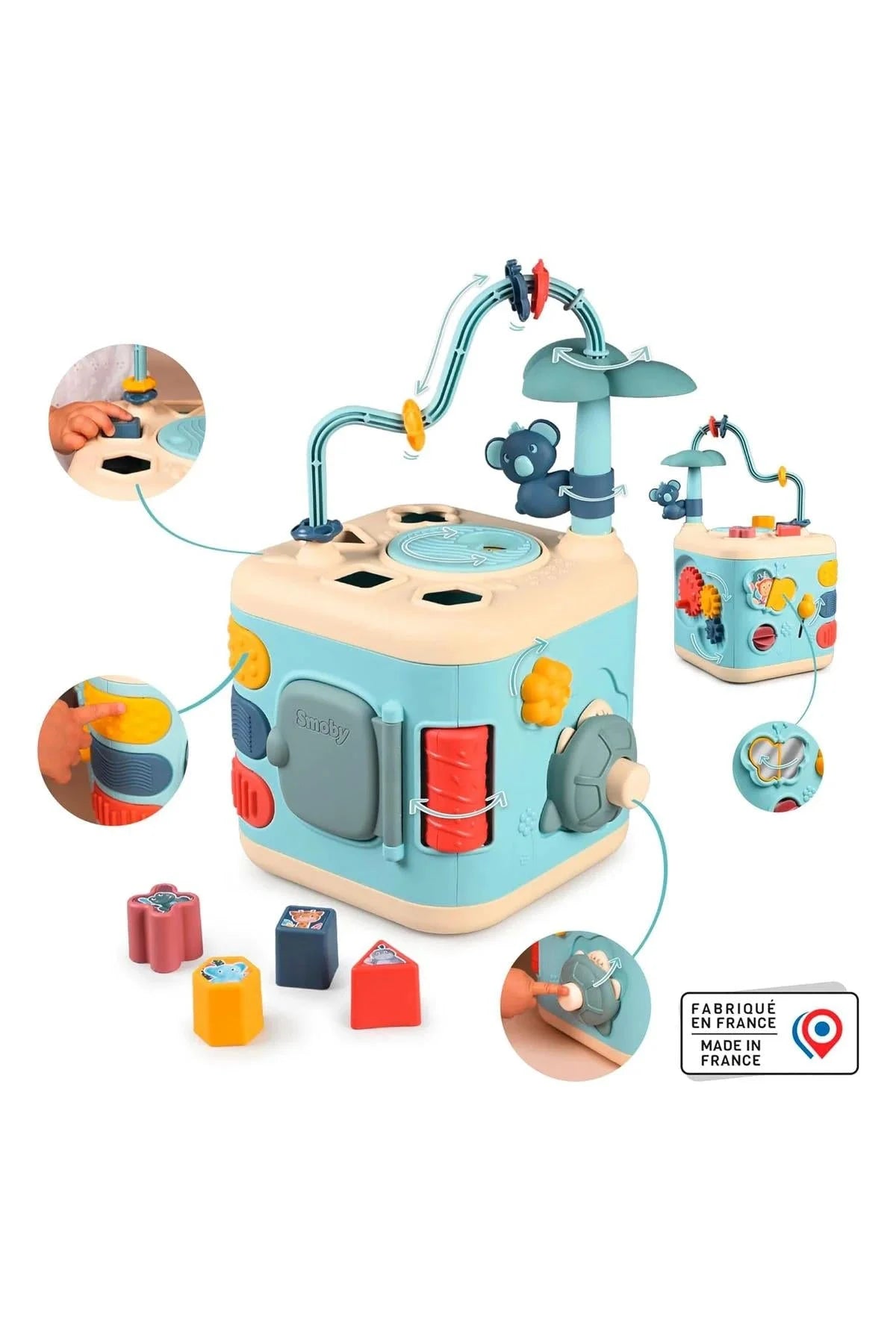 Smoby Little Smoby Eğitici Aktivite Küpü 140306 | Toysall