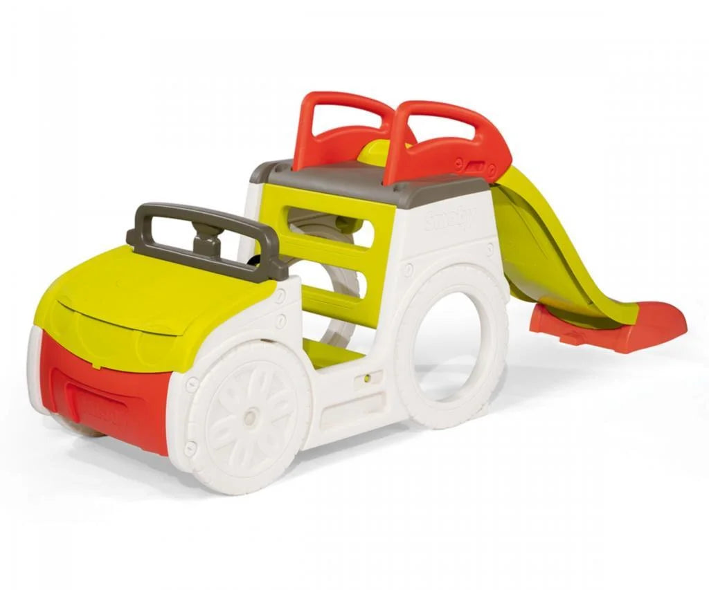 Smoby Macera Oyun Arabası,Su Bağlantılı ve Kaydıraklı 840205 | Toysall