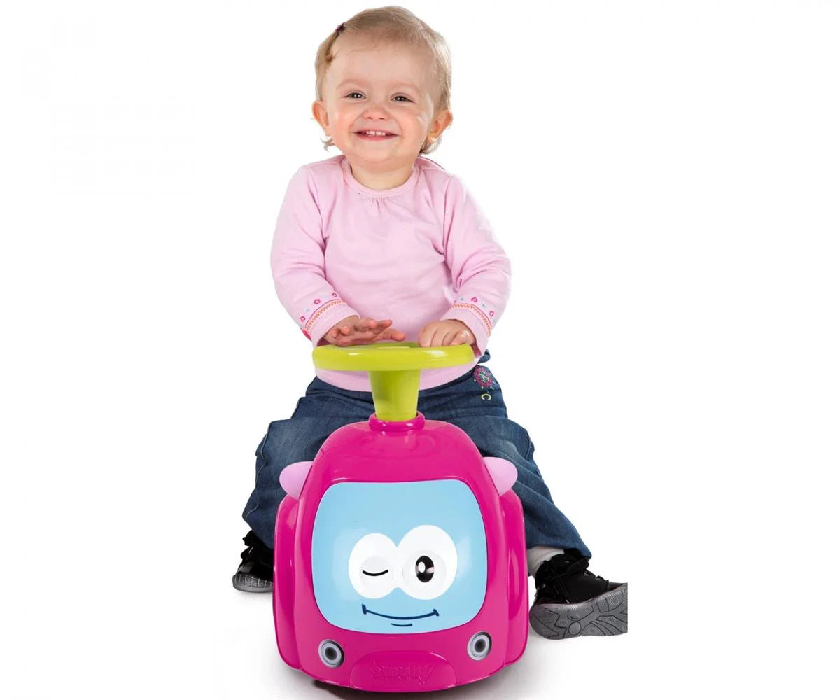 Smoby Maestro Çok Fonksiyonlu Yürüteç Araba - Pembe 720303 | Toysall