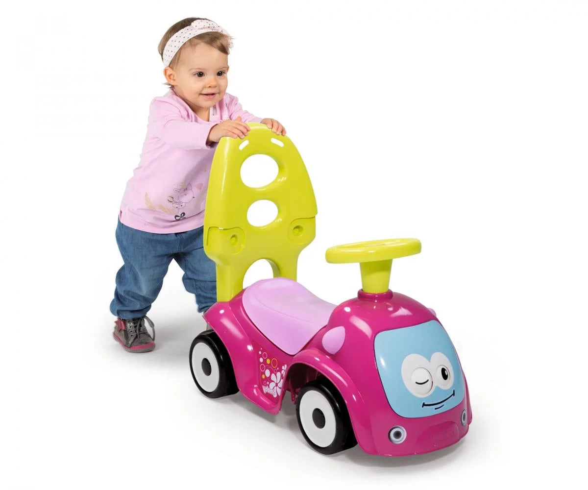 Smoby Maestro Çok Fonksiyonlu Yürüteç Araba - Pembe 720303 | Toysall