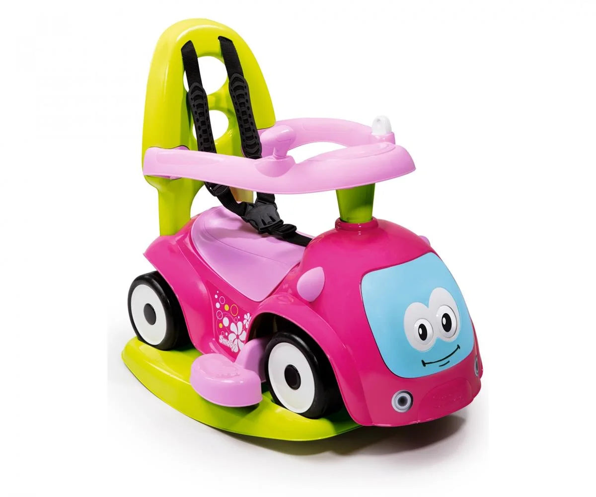 Smoby Maestro Çok Fonksiyonlu Yürüteç Araba - Pembe 720303 | Toysall