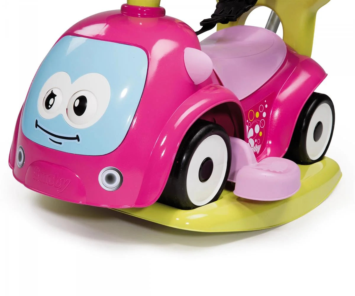 Smoby Maestro Çok Fonksiyonlu Yürüteç Araba - Pembe 720303 | Toysall