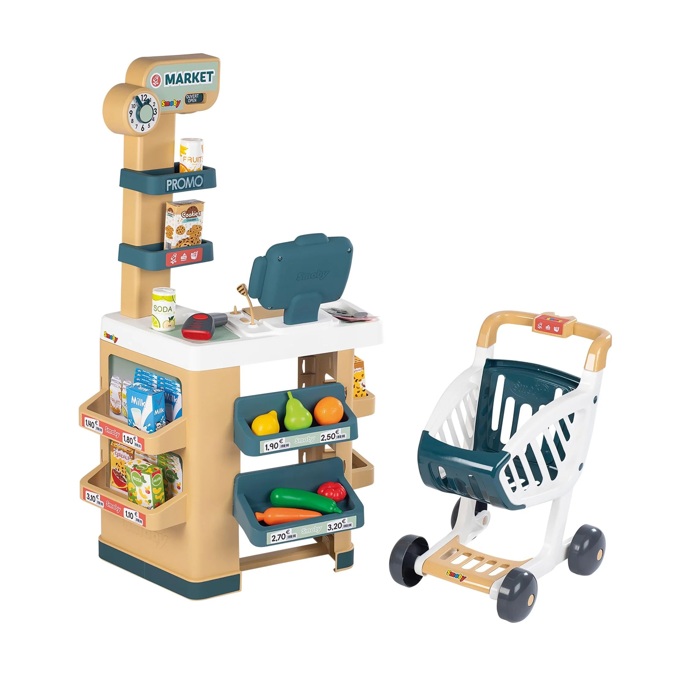 Smoby Market, Alışveriş Arabalı 350238 | Toysall