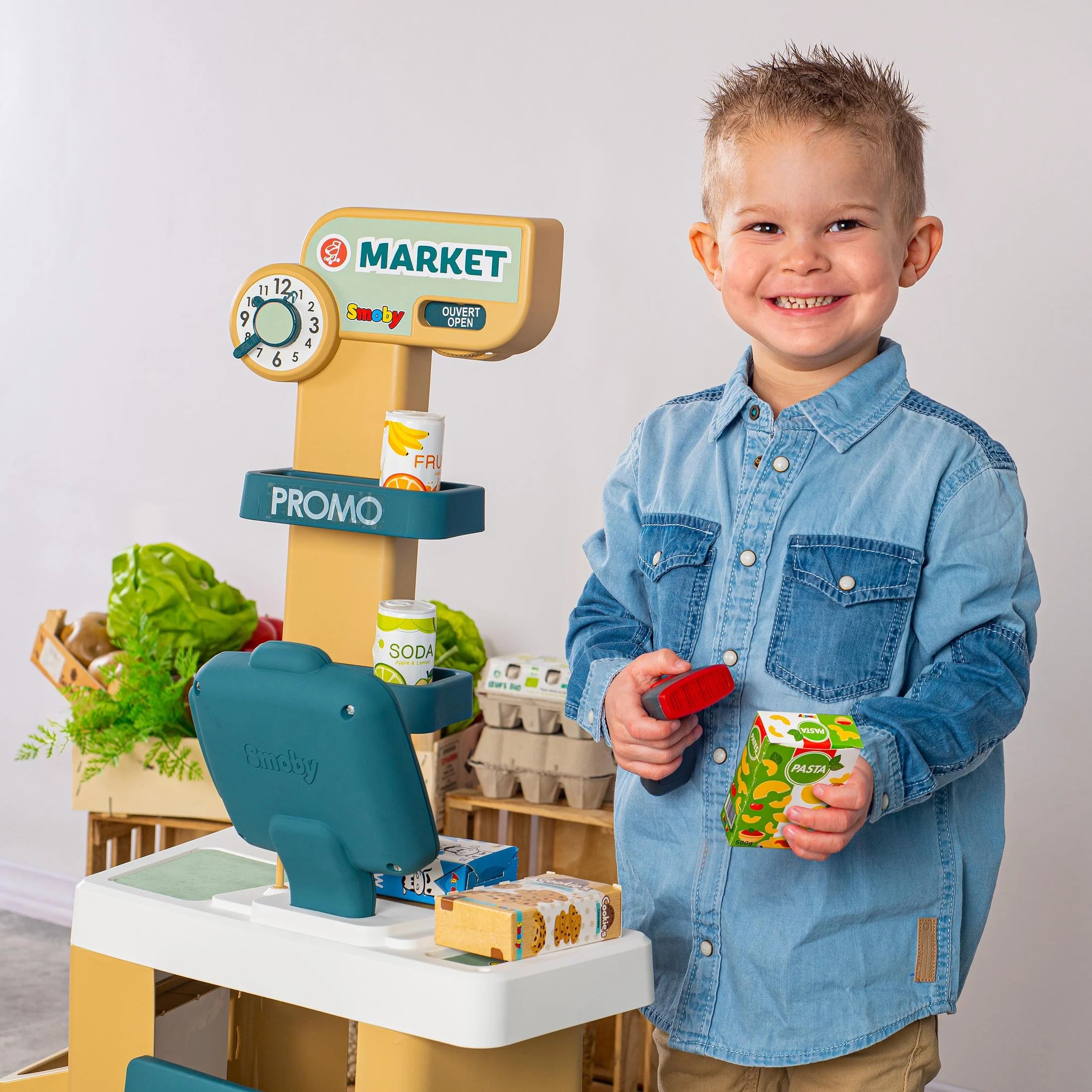 Smoby Market, Alışveriş Arabalı 350238 | Toysall