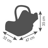 Smoby Maxi-Cosi Oyuncak Bebek Araba Koltuğu - Pembe 240241